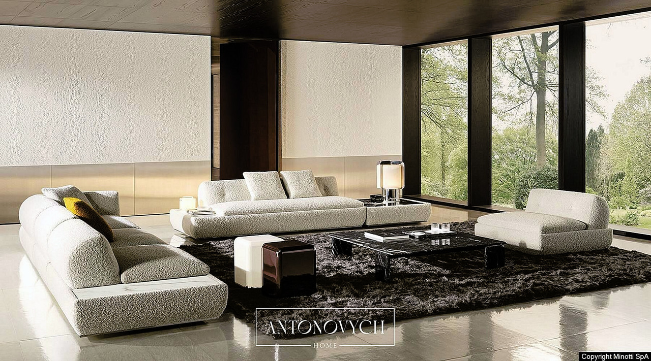 Minotti Supermoon Sofa, view 16