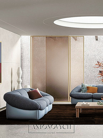 Poltrona Frau Parka Sofa, view 2