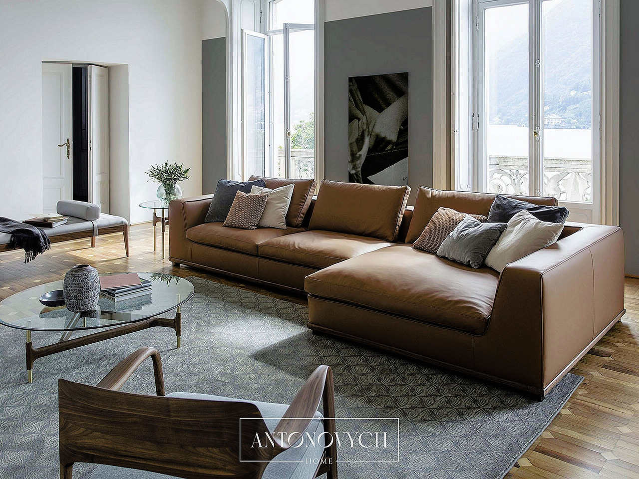 Kirk Modular Sofa by Porada, view 3
