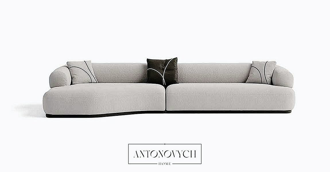 Monaco Modular Sofa by Vittoria Frigerio, view 2
