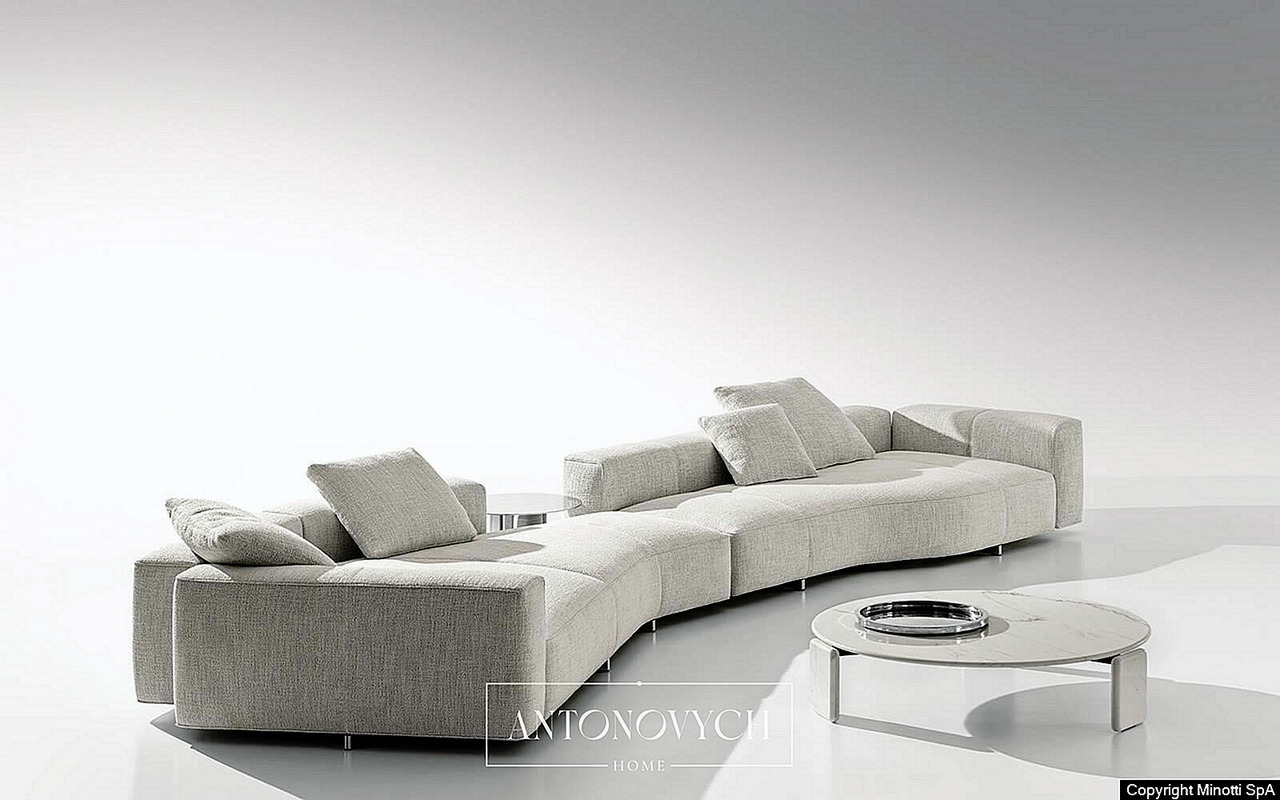 Minotti Yves Sofa, view 5