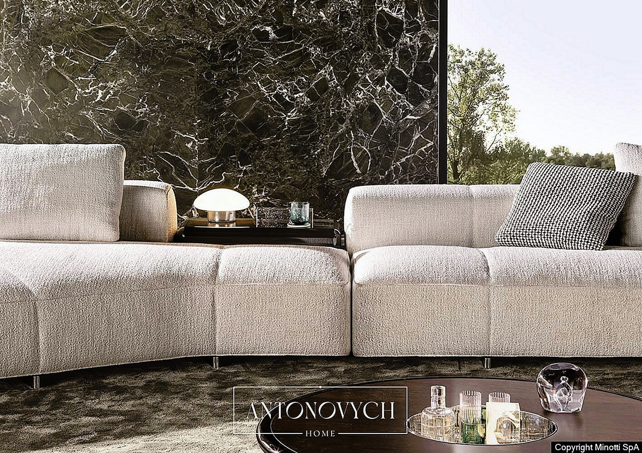 Minotti Yves Sofa, view 9