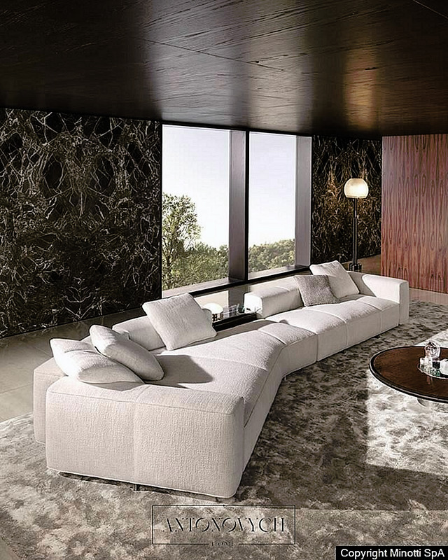 Minotti Yves Sofa, view 10