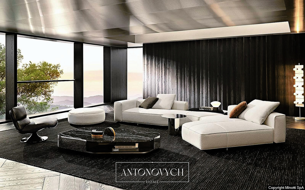 Minotti Yves Sofa, view 11