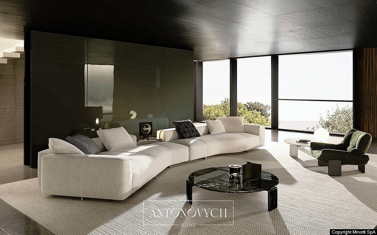 Minotti Yves Sofa, view 13