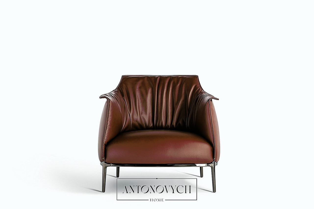 Poltrona Frau Archibald Armchair, view 3