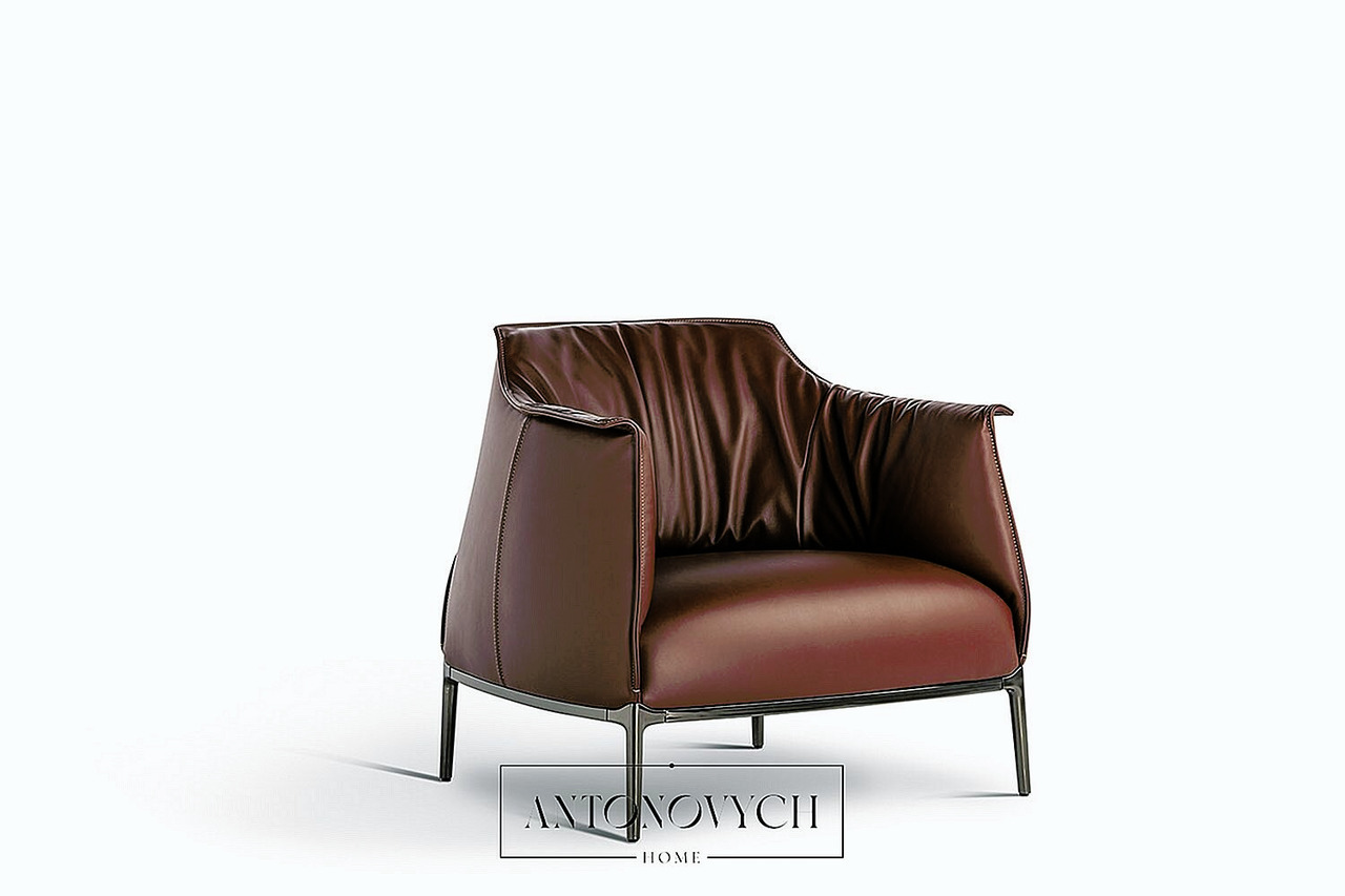 Poltrona Frau Archibald Armchair, view 4