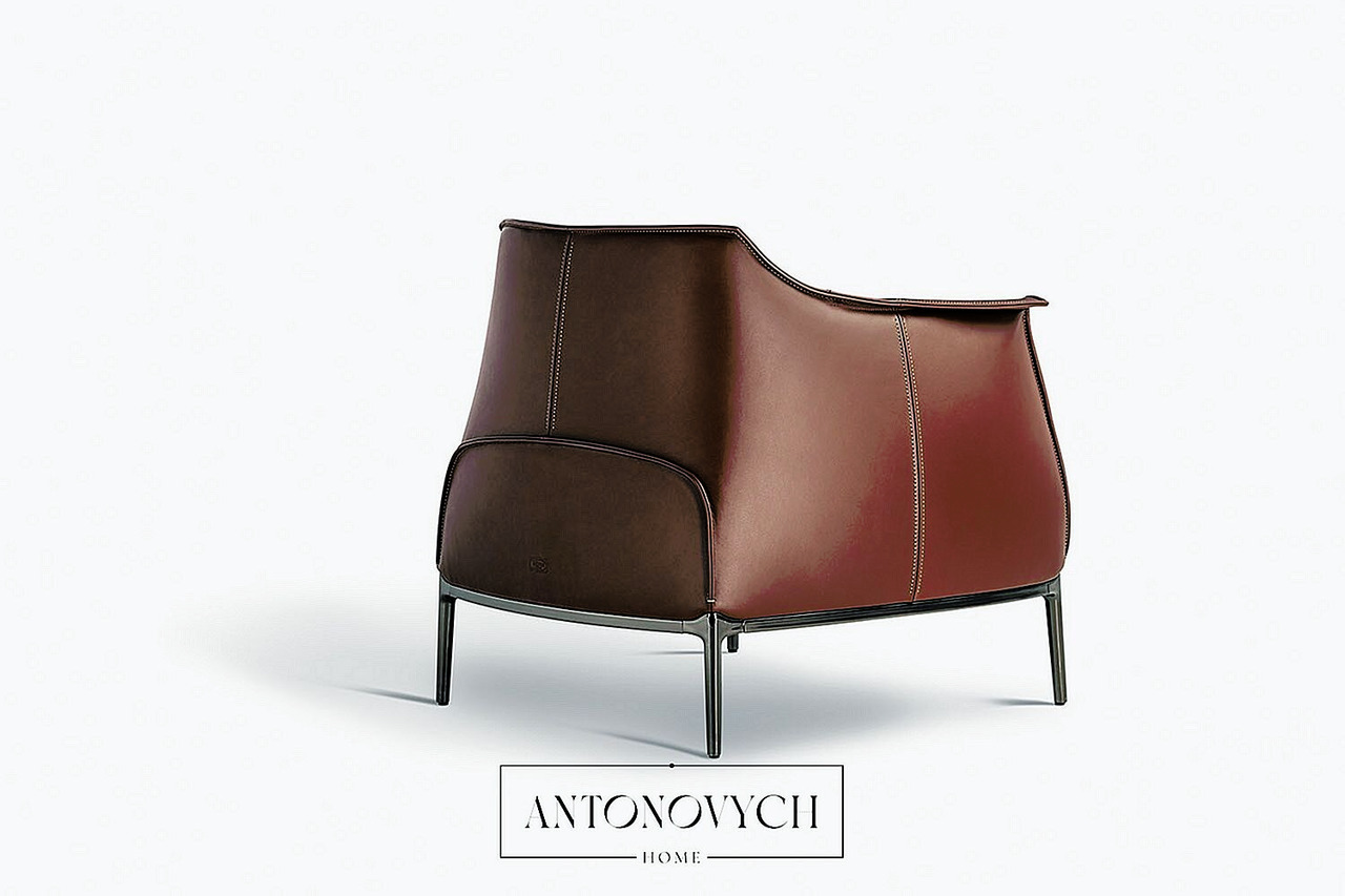Poltrona Frau Archibald Armchair, view 6