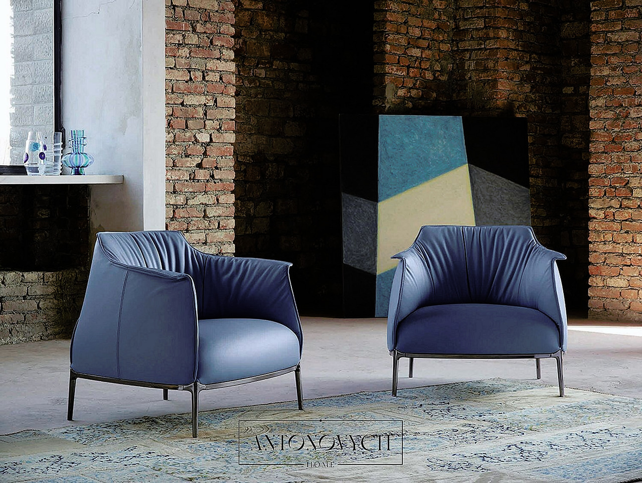 Poltrona Frau Archibald Armchair, view 20