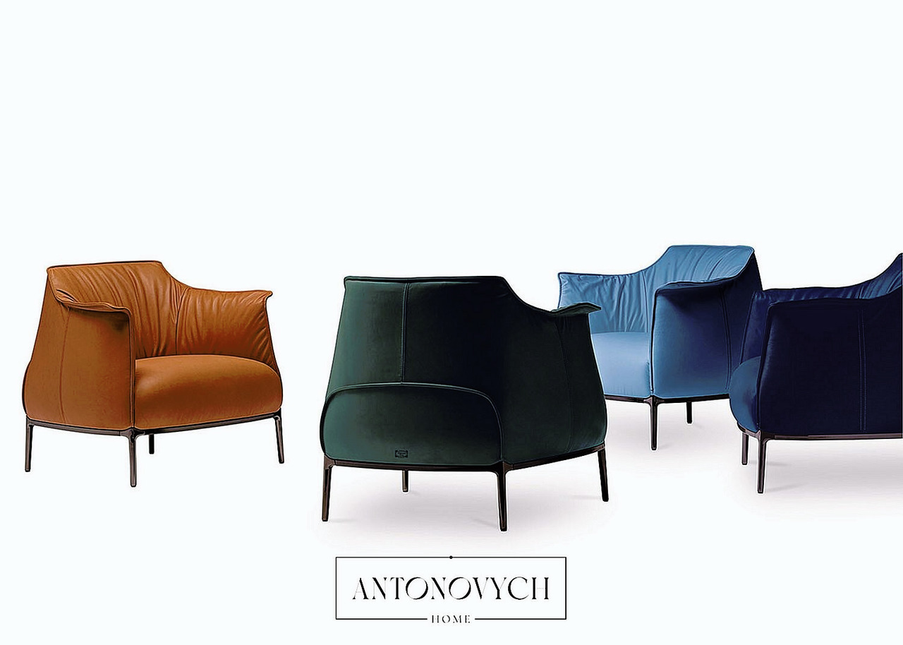 Poltrona Frau Archibald Armchair, view 22