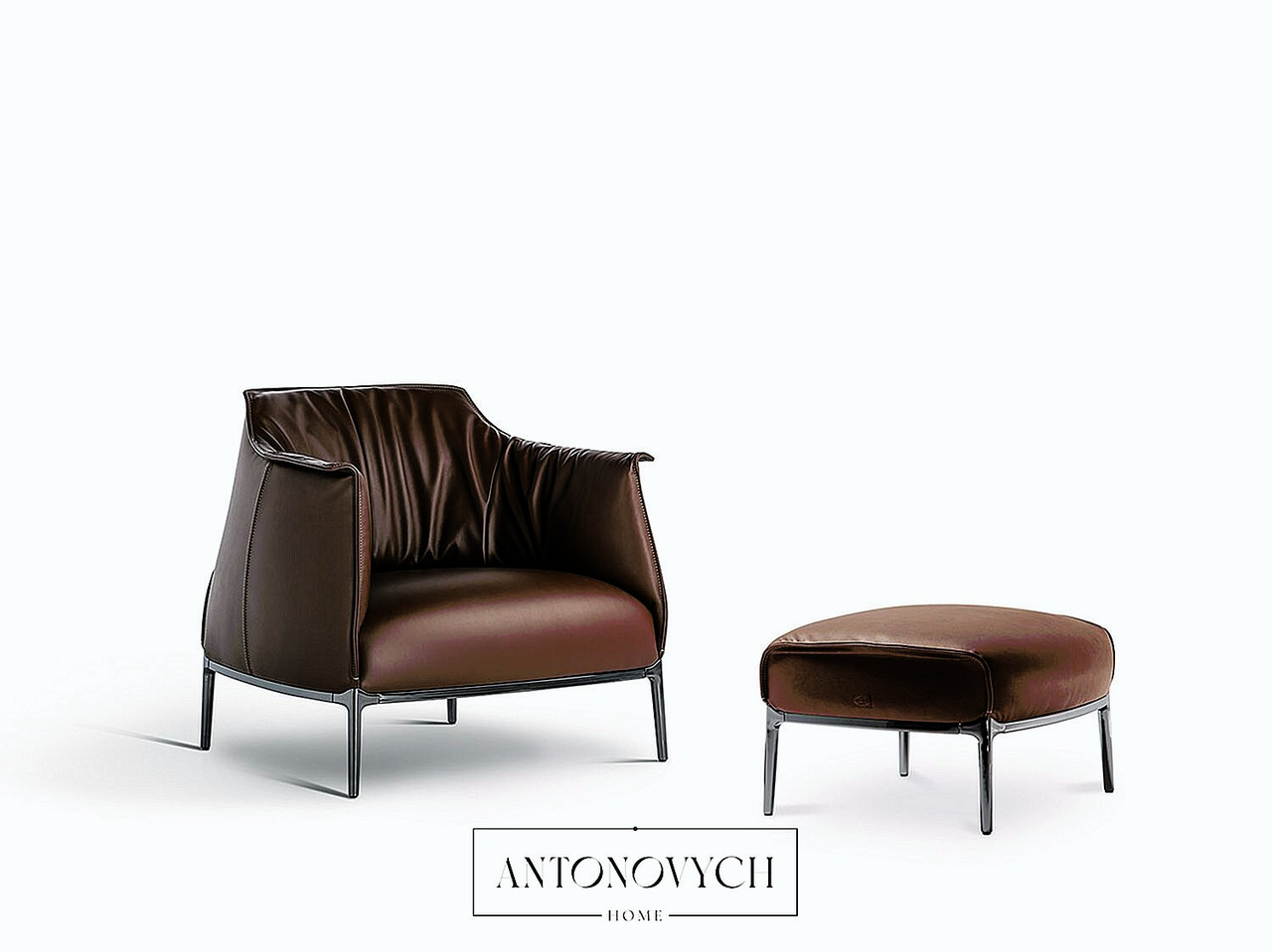 Poltrona Frau Archibald Armchair, view 23