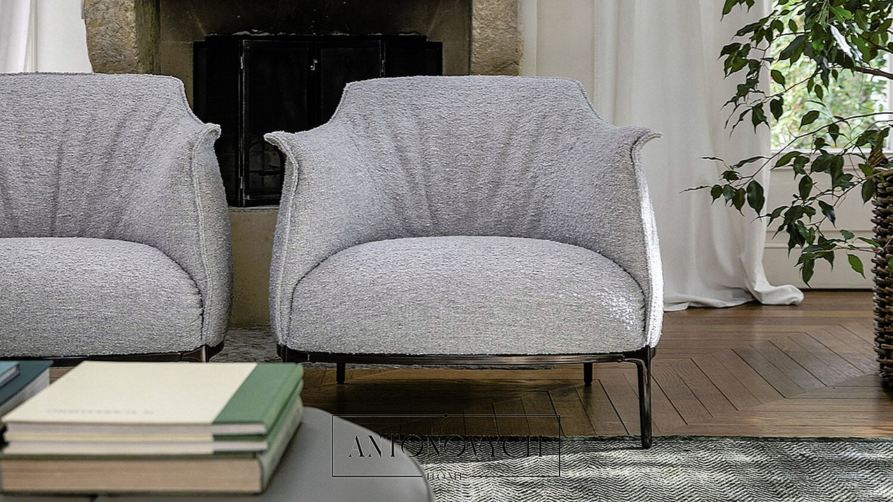 Poltrona Frau Archibald Armchair, view 24