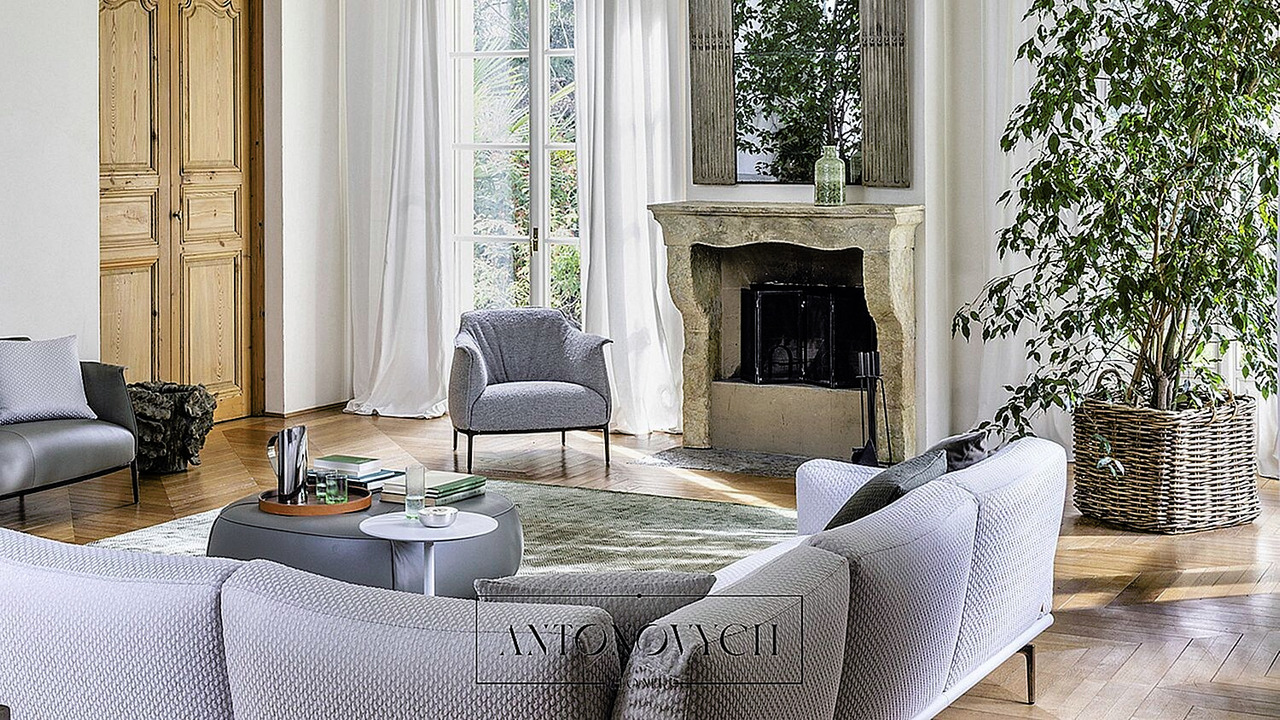 Poltrona Frau Archibald Armchair, view 27